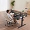 L-Shaped Electric Height Adjustable Gaming Desk with Keyboard Tray